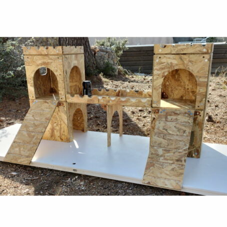 01 - ModuloNAC - Le Château XL 4 en 1 pour lapin