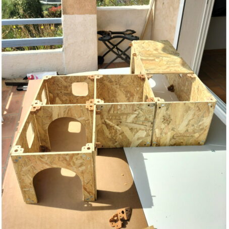 01 - ModuloNAC - Le Château XL 4 en 1 pour lapin – Image 7