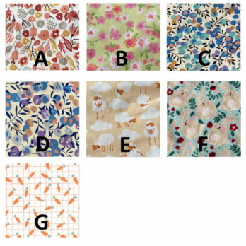 30 – Guirlande personnalisable en tissu