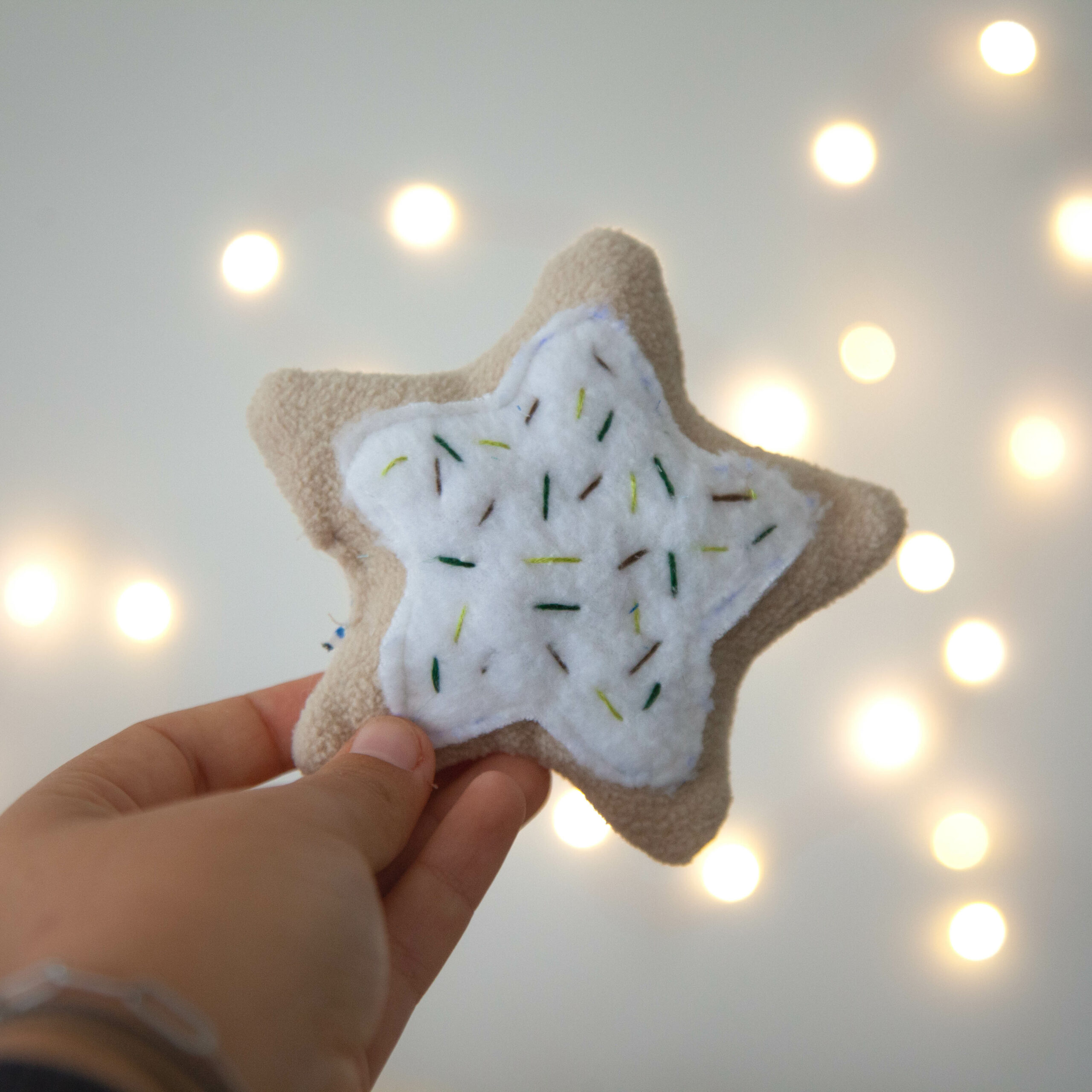 60 - Jouet étoile de noël pour chat – Image 2